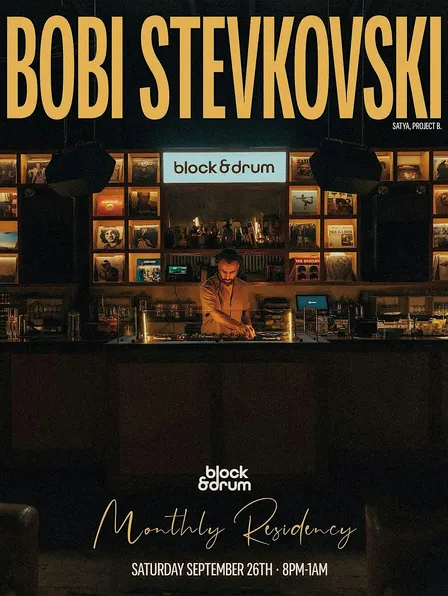 Bobi Stevkovski @ Block & Drum