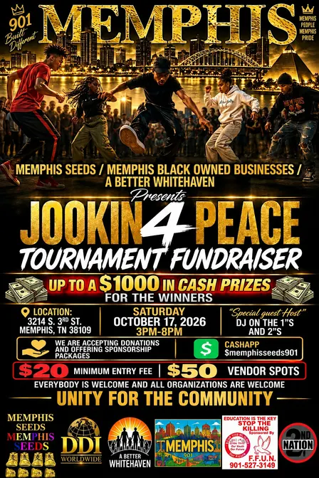 Jookin 4 peace Tournament Fundraiser