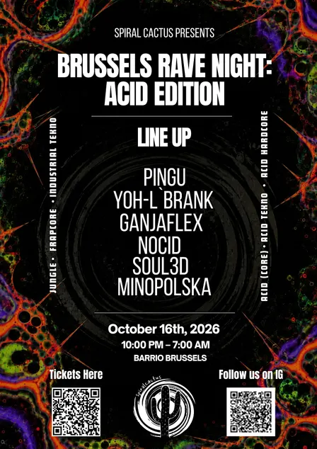Brussels Rave Night: Acid Edition