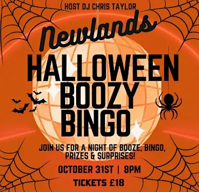 Halloween Boozy Bingo!