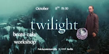 Twilight Bento Cake Decoration Workshop