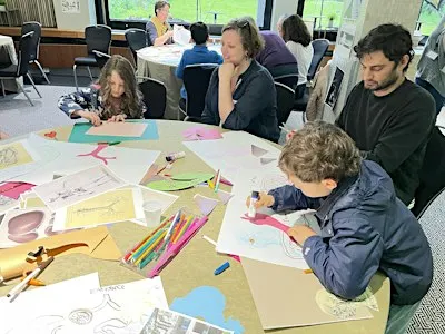 "Build-a-body" children's workshop