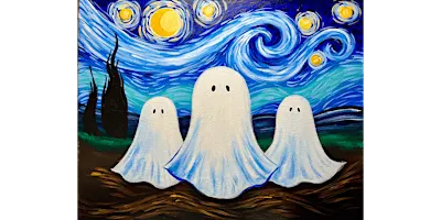 Spooktacular Starry Night - Paint and Sip in Chicago | Classpop!™