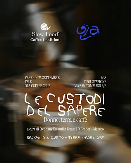 LE CUSTODI DEL SAPERE - Donne, terra e caffè