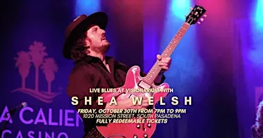 Live Blues at Visionarium with Shea Welsh