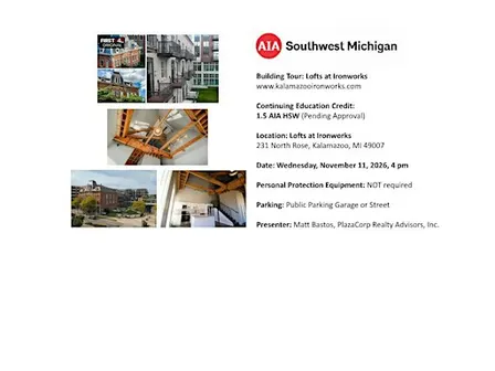 AIA SWM - Project presentation and tour of the "Lofts at Ironworks"