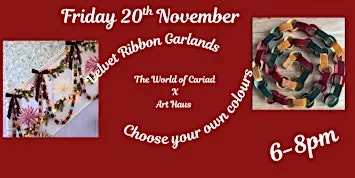 Christmas Ribbon Garlands