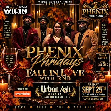 PHENIX PHRIDAYS FALL IN LOVE WITH RNB