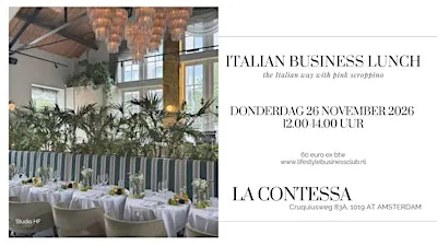 Business Talks over Italian Bites & Scroppino