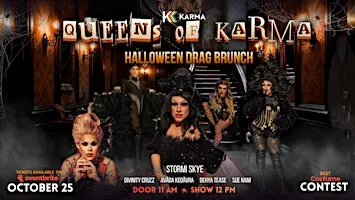 Queens of Karma Halloween Drag Brunch