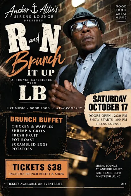 R&BRUNCH with Live Music & Buffet