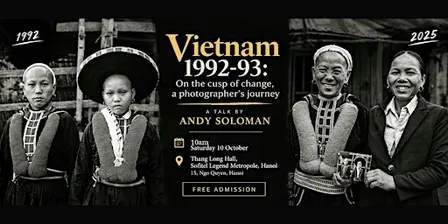 TALK: Vietnam 1992-93 - On the cusp of change, a photographer's journey