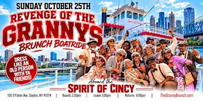 The Granny Brunch x Rock  The Boat |  Cincinnati Brunch Boatride