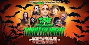 Thriller Night w/ Andrew Hypes - Richmond’s Biggest Halloween Party 2026