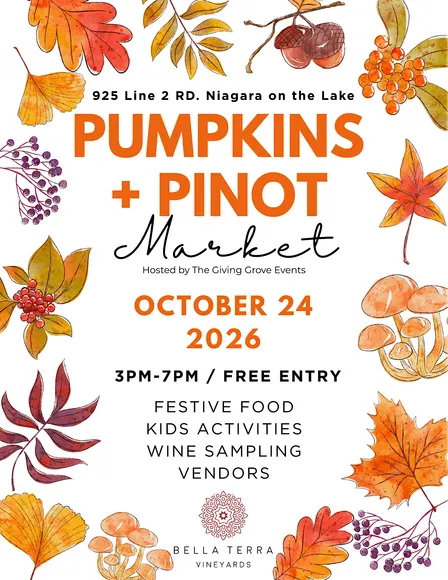 Pumpkins and Pinot Market at Bella Terra Vineyards