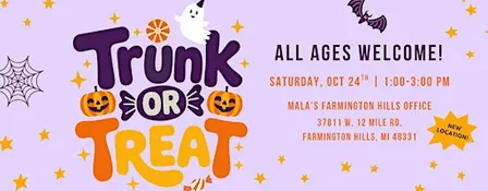 3rd Annual Trunk-or-Treat! Hosted by Mala Child & Family Institute