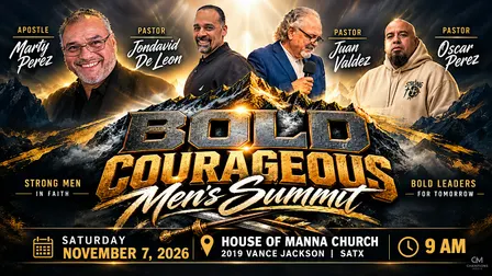 BOLD & Courageous Men's Summit