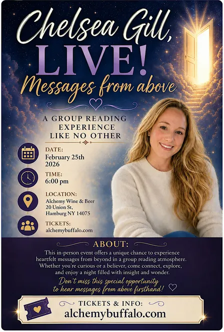 Messages From Above: Gallery Reading Night by Psychic Medium Chelsea Gill