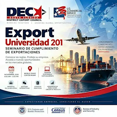 Exportación Universidad 201 - Seminario de Cumplimiento de Exportaciones