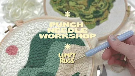 Punch Needle Workshop - Workshop di Ricamo con l'Ago Magico