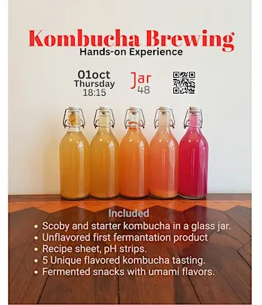 Kombucha Workshop in The Hague