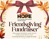 FriendsGiving for Hope - 3rd annual Fun and Fundraiser