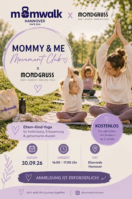 MOMMY & ME Movement Club x MONDGRUSS  Eltern Kind Yoga