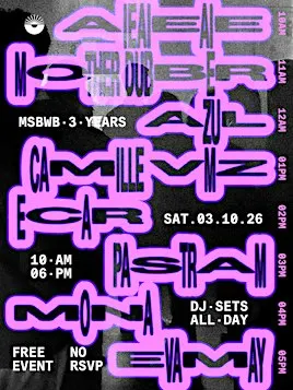 MSBWB 3 YEAR ANNIVERSARY