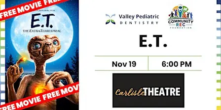 FREE Movie Night at Carlisle Theatre- E.T.