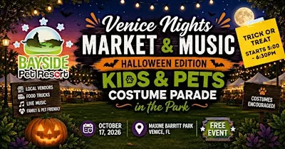 Venice Night Market & Music – Halloween Edition