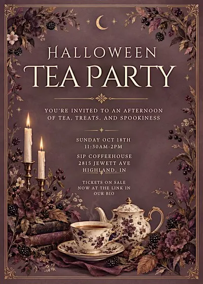 Halloween Afternoon Tea