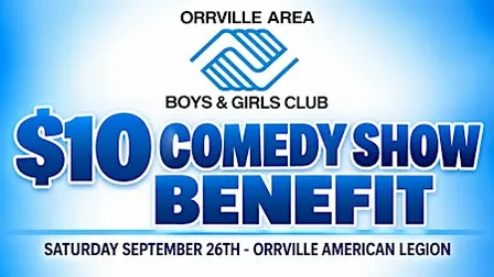 A night of Comedy for the Orrville Area Boys and Girls Club.