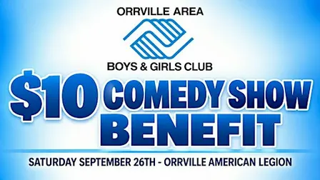 A night of Comedy for the Orrville Area Boys and Girls Club.