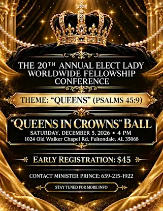 20th Annual Elect Lady World Wide fellowship Women’s conference