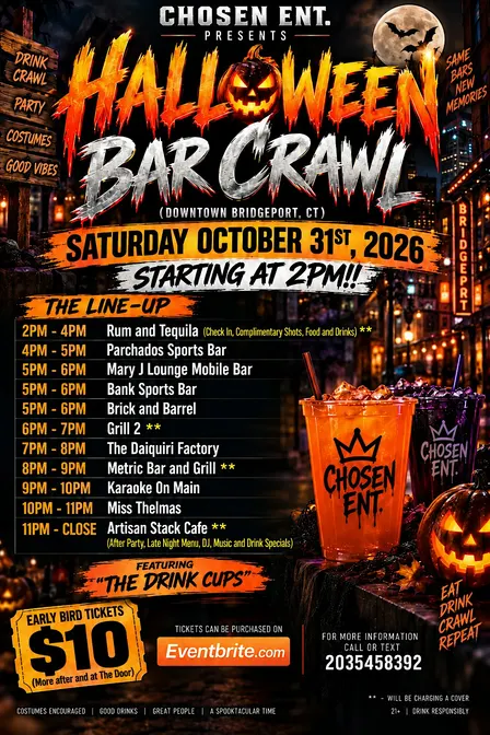 Halloween Bar Crawl