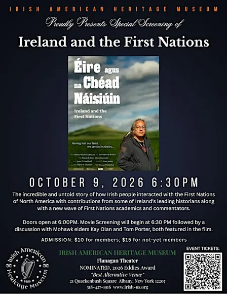 IAHM MOVIE SCREENING: “Ireland and the First Nations”