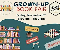 Grown Up Book Fair w/ The Book Hive