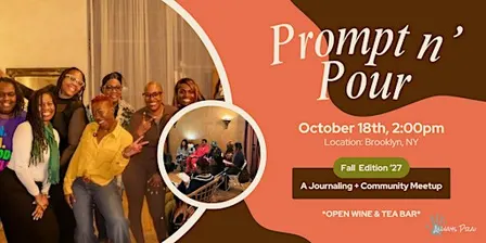 Prompt n’ Pour: Guided Journaling Experience