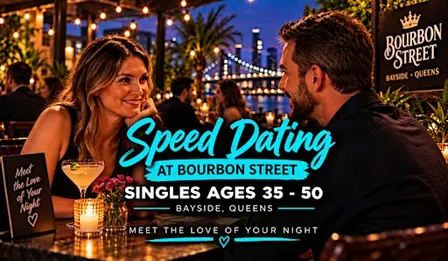 NYC Rooftop Speed Dating for Singles 35–50 | Bayside Queens