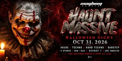 Haunt Massive: Halloween Warehouse Rave | Los Angeles