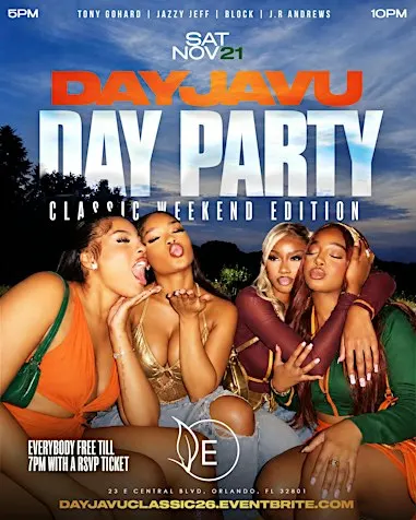 DayJaVu Day Party Classic Weekend