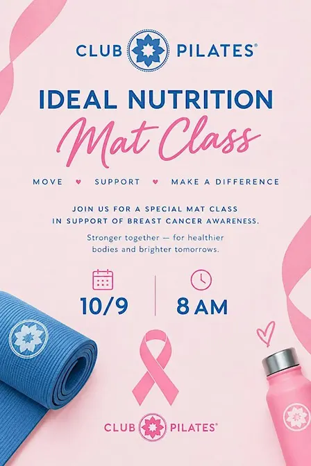 Club Pilates mat class