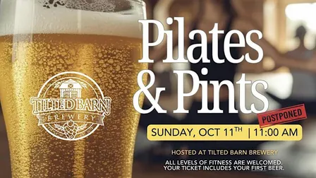Pilates & Pints - NEW DATE!!!