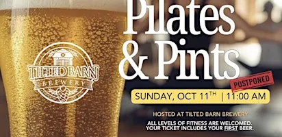 Pilates & Pints - NEW DATE!!!