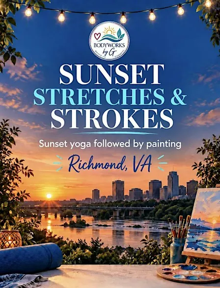 Sunset stretches & strokes
