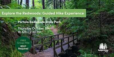 Hike to Tip Toe Falls at Portola Redwoods State Park [Moderate]