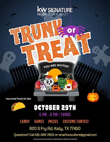 Trunk or Treat at Keller Williams Signature 2026