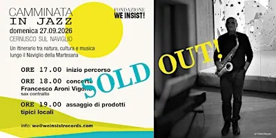 Camminata in Jazz - 27 settembre 2026