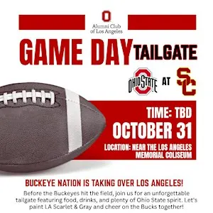 OSULA Tailgate Before The OSU @ USC Football Game October 31