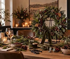 Holiday Wreath Workshop at Cotton Court